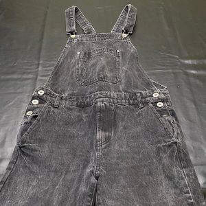 Fashion Nova Men’s Size 30 Black Overalls